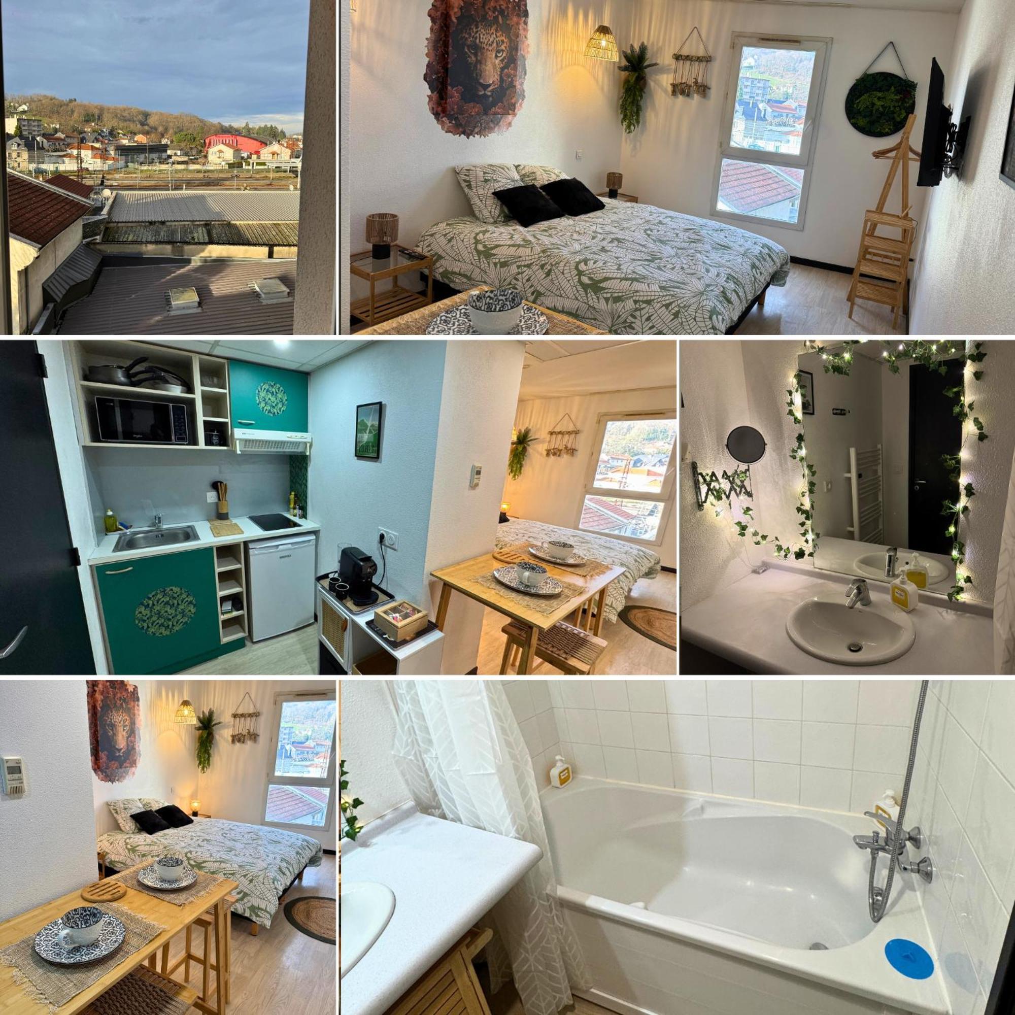 Appartement Jungle - Vue - Clim - Wifi *